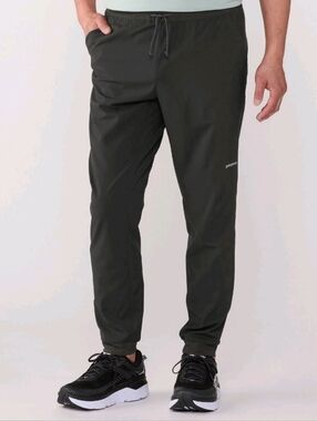 Patagonia Men's Black Terrebonne Quick Dry Slim-fit Activewear Joggers Sz M